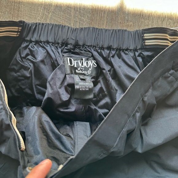 NEW Dryjoys By Footjoy VINTAGE Performance Rain Pants Golf Black Men's X LARGE - Picture 8 of 11